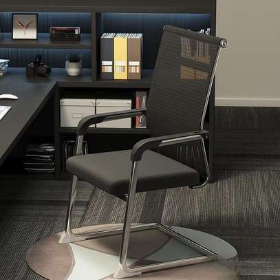 Office Chair: Mesh Chrome Office Chair image 1