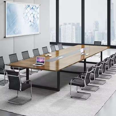 2.4 Wooden Conference Office Table image 2