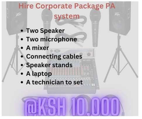 Corporate Package PA System image 1