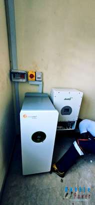 12kw 3phase 15kwh lithium battery solar system project image 5