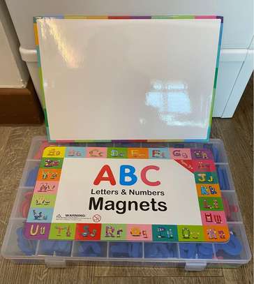 Letters Magnetic Spelling Words Learning Toy Game image 2