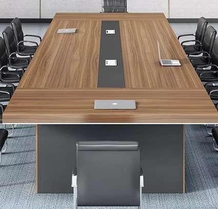 Office Table :  14 Chair Office Boardroom Table Setup image 9