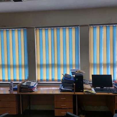 Customized Office Vertical Blinds image 1