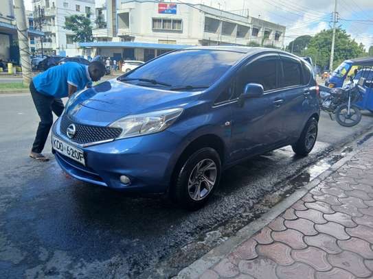 Nissan note Blue KDD image 2