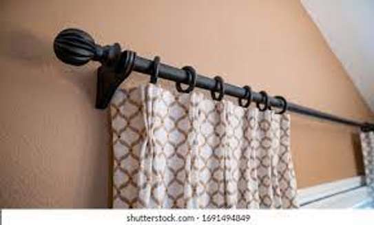 durable curtain rods image 2