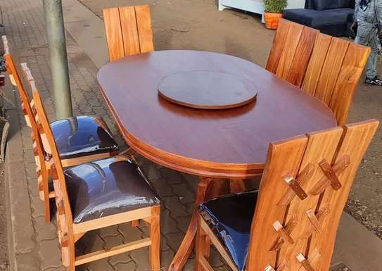 Ready 6 seater revolver dining.. image 1