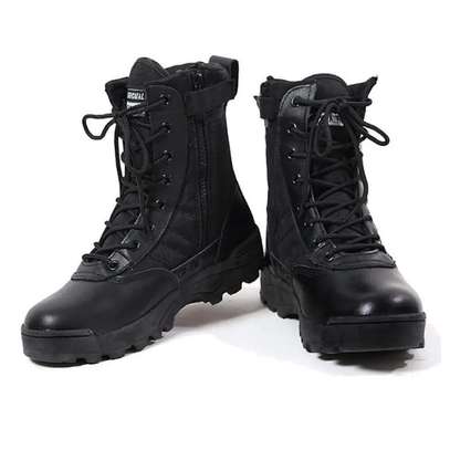 S.W.A.T  Military Combat Boots Unisex Hiking Tactical Boots image 1