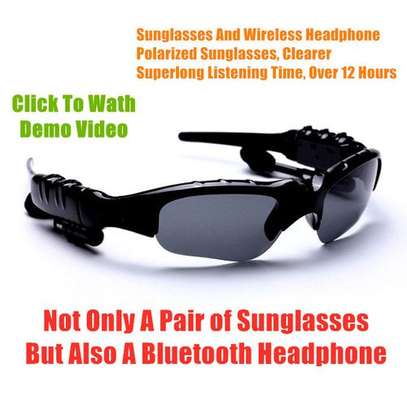Fashion Sunglasses Bluetooth Earphones image 1