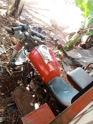 A  Tricycle Availabe in Tip Top Condition( With Fibre Body). image 1