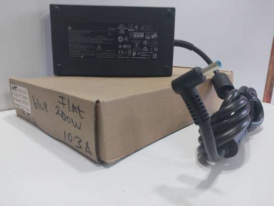 New Genuine HP 200W 19.5V 10.3A AC Power Blue Tip Adapter image 1