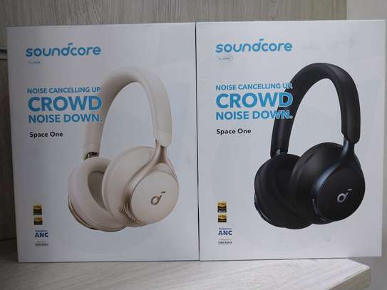 Soundcore Space One | Active Noise Cancelling Headphones image 3