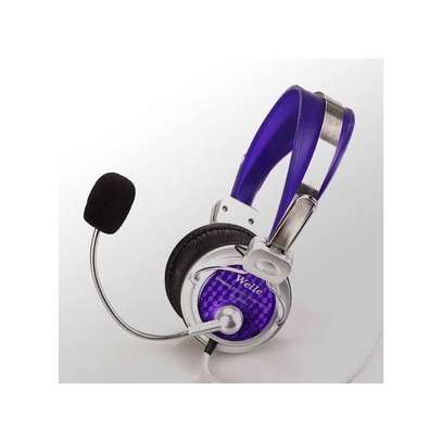Multimedia Headphones With Microphone image 1