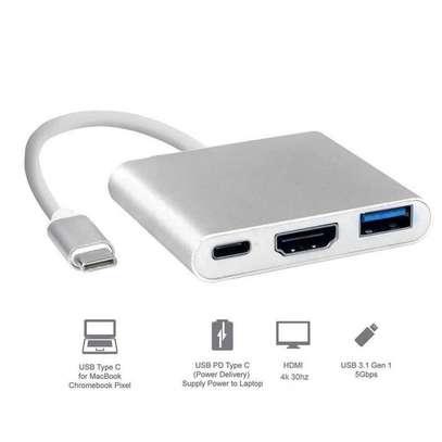 Type-C to HDMI 3 in 1 Adapter image 2