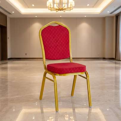 Conference Chairs;Red Banquet Conference Chair  In Ibeno image 9