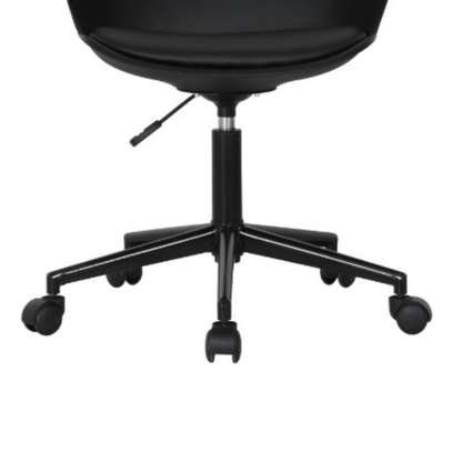 Dining Chair; Modern Black Dining Chair in Suneka image 3