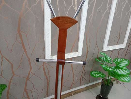 Mahogany Execotive Office Coat Hanger image 4