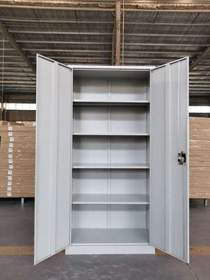 2-Door Metallic Office Cabinet image 4