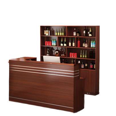 Office desks: 120cm Front standing reception desk image 3