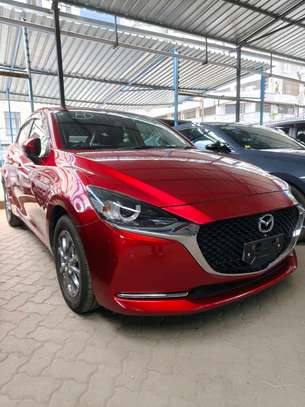 Mazda 2 red wine petrol 2020 2WD image 2