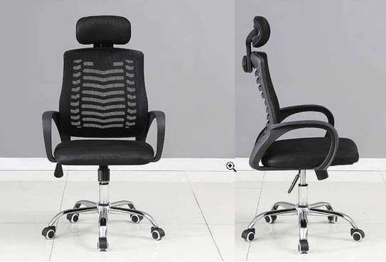 High Back Mesh Office Staff Chair image 7