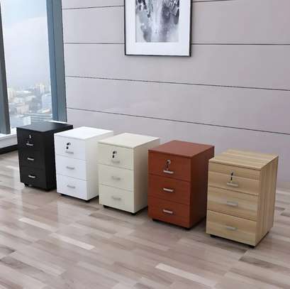 Office Cabinet; 3-Drawers Mobile Pedestal Cabinet image 10