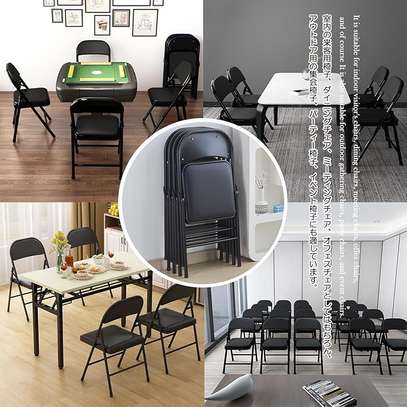Modern Commercial Vinyl Folding Seat image 2
