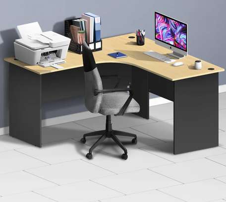 Office Desk :  1200mm Curved Employee Office Desk image 2