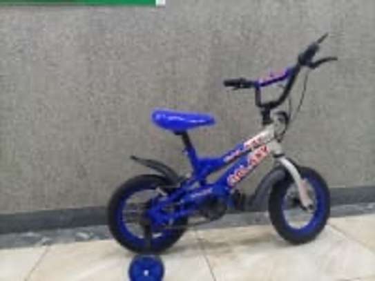 Galaxyy Kids Bike Size 12(2-4yrs) Blue1 image 1
