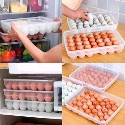 34 pieces Egg Tray with Lid image 1