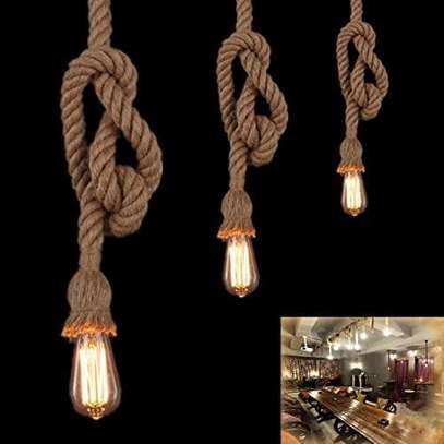 3 in 1 Rope pendant light image 3