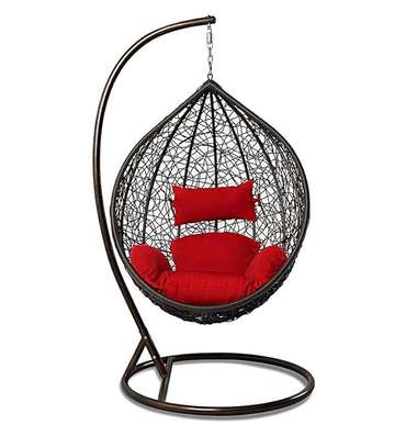 Bird's Nest Rattan Balcony Swing Chair image 3