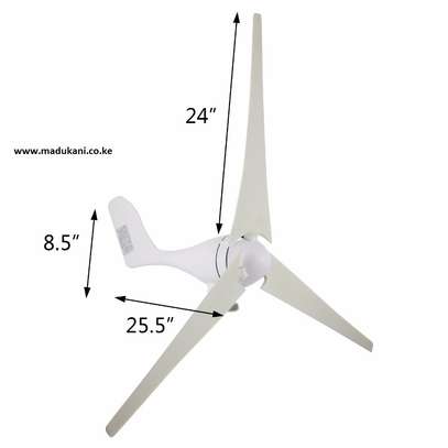 400W Wind Turbine with 20A Charge Controller image 2