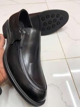 Premium Leather shoe SOS Black Mens Oxford Official image 1