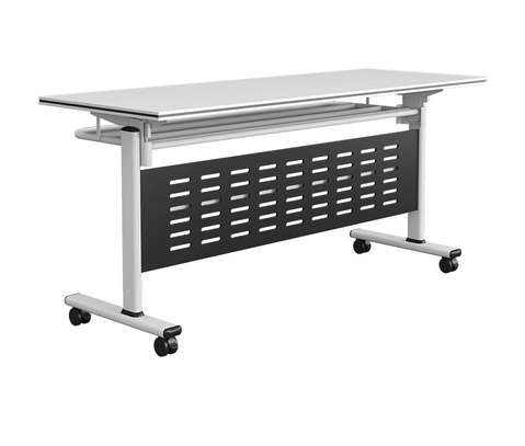 OFFICE TABLE: White Foldable Office Table image 5