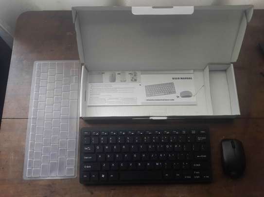 External Mini Wireless Keyboard & Mouse image 3