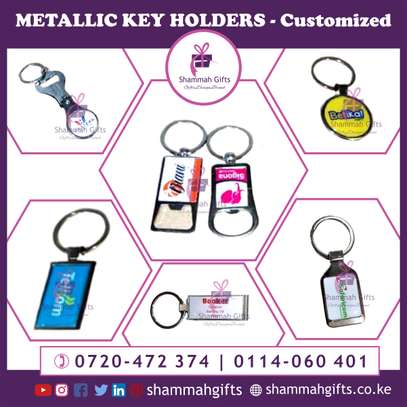 METALLIC KEY-HOLDERS BRANDED WITH YOUR LOGO image 3