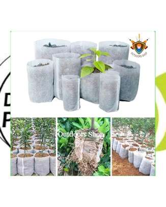 Non-woven Planting bags pack of 50pc image 2