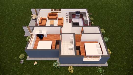 A simple two bedroom bungalow image 1