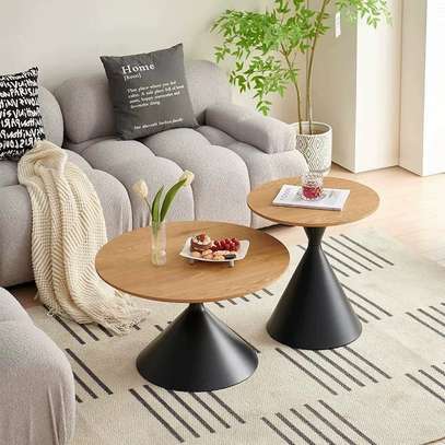Nordic Solid Wood Coffee Table image 5