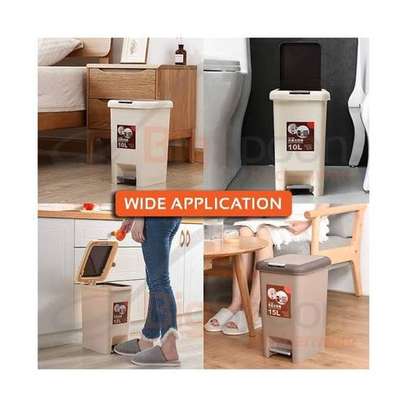 2 In 1 Pedal/push Dustbin-20ltrs image 1