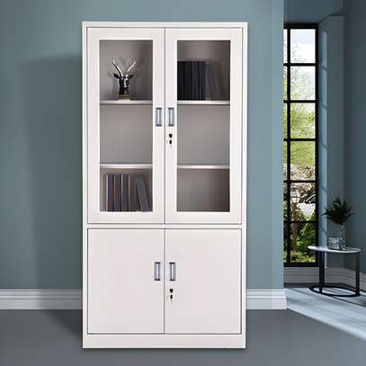 Office Cabinet: Secure 2 Door Metallic Filing Cabinet image 9