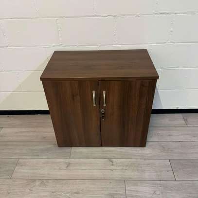 2-Door Wooden Credenza Office Cupboard image 8