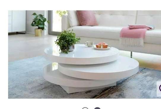 Triple round center piece/coffee table image 3