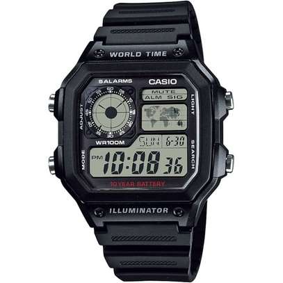 CASIO FOR MEN - DIGITAL AE-1200WH-1AVEF RESIN WATCH image 2