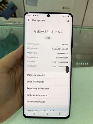Samsung galaxy s21ultra 256GB Dual SIM card mobile phones image 2