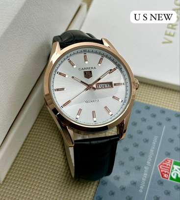 Premium Tag Heuer watches in smart fit leather strap image 3