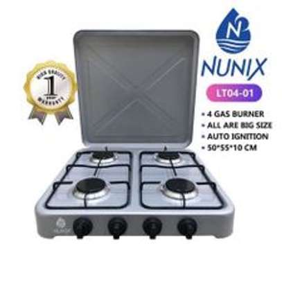 Original Nunix 3+1 Gas Barner Table Top ( Auto Ignition) image 2
