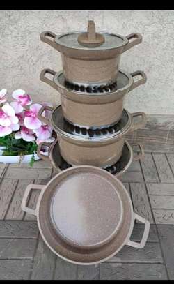 Non stick granite cooking pots image 2