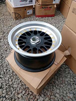 Size 15 normal and offset rims image 3