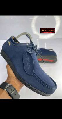 Wallabees Blue Shoes image 3